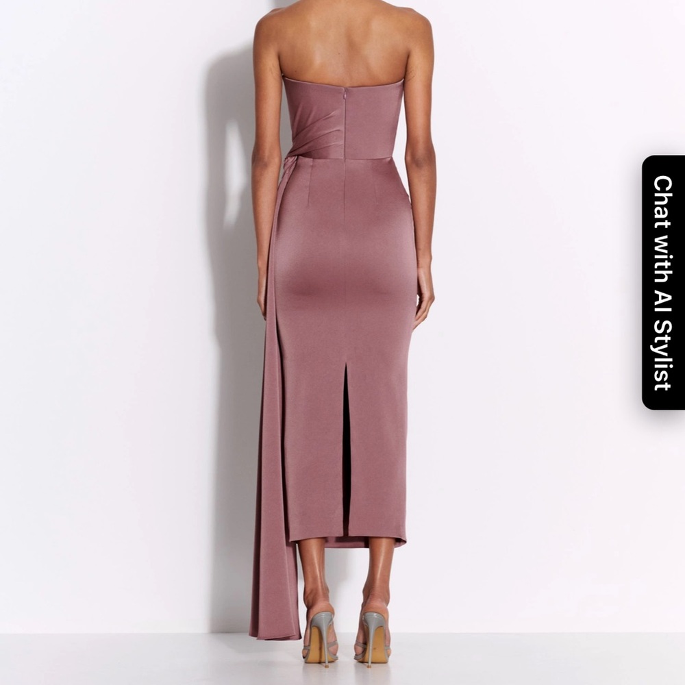 Alex Perry Strapless Twist Dress - Picture 2 of 6